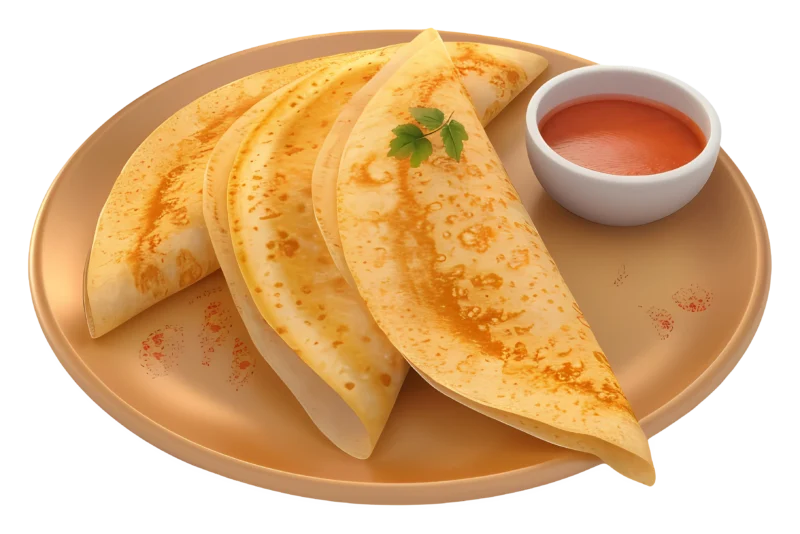 Rava Onion Plain Dosa